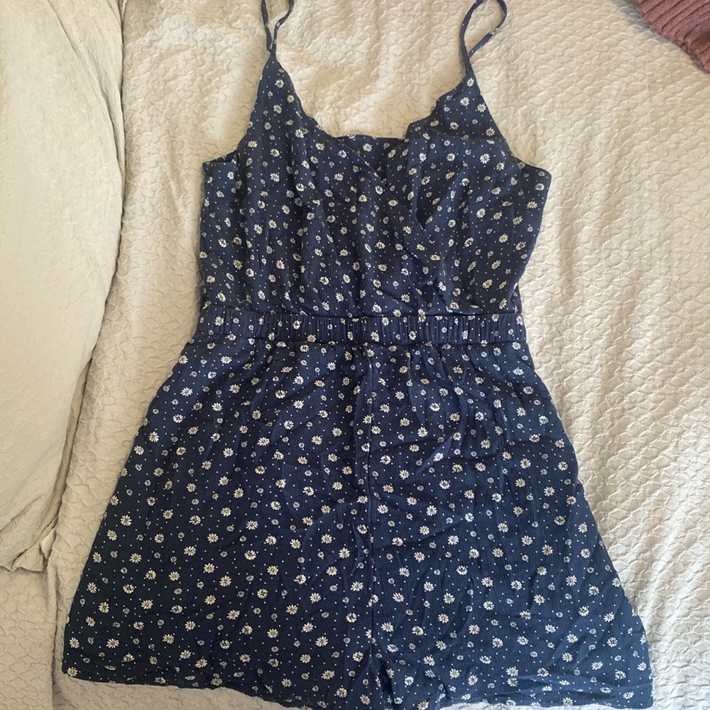 American Eagle Floral Romper